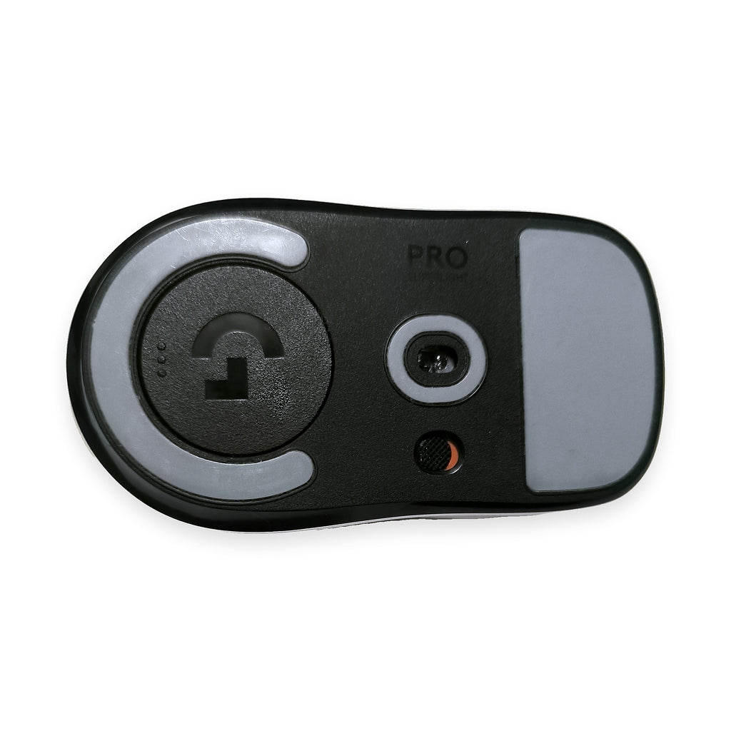 Logitech G PRO X Superlight biała – spód i ślizgacze